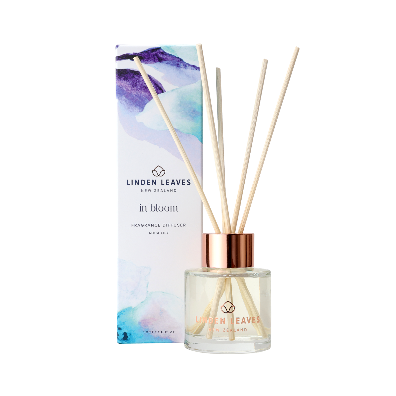 Aqua Lily Midi Fragrance Diffuser 50ml