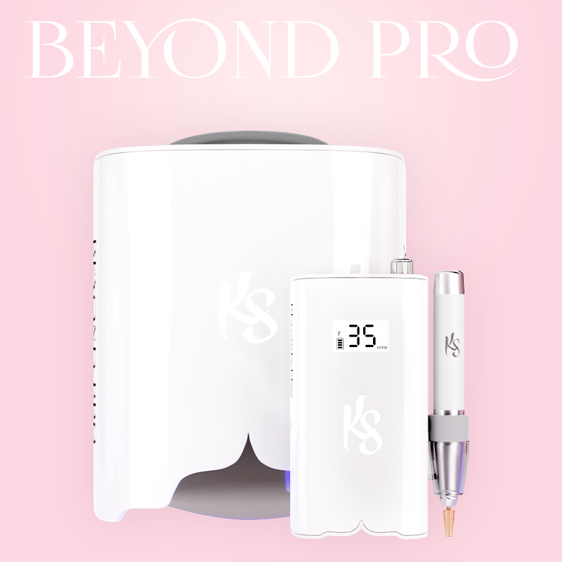 Beyond Pro LED Lamp + Nail Drill · White