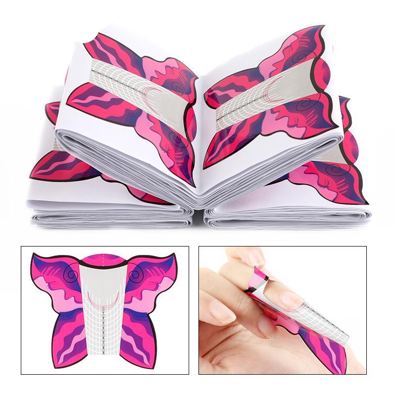Nail Forms for Extensions 100pcs