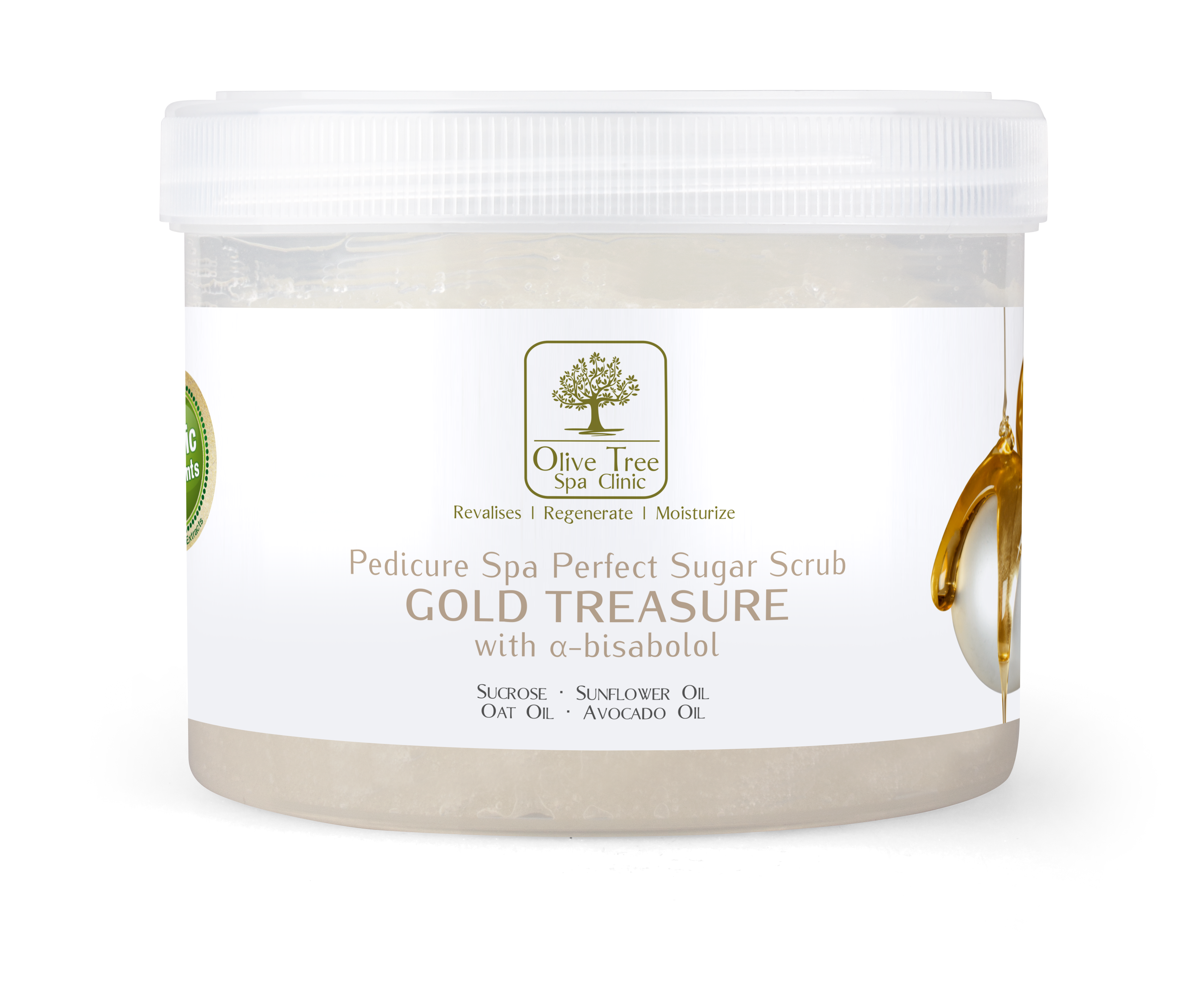 Perfect Sugar Scrub Gold Treasure 450gr